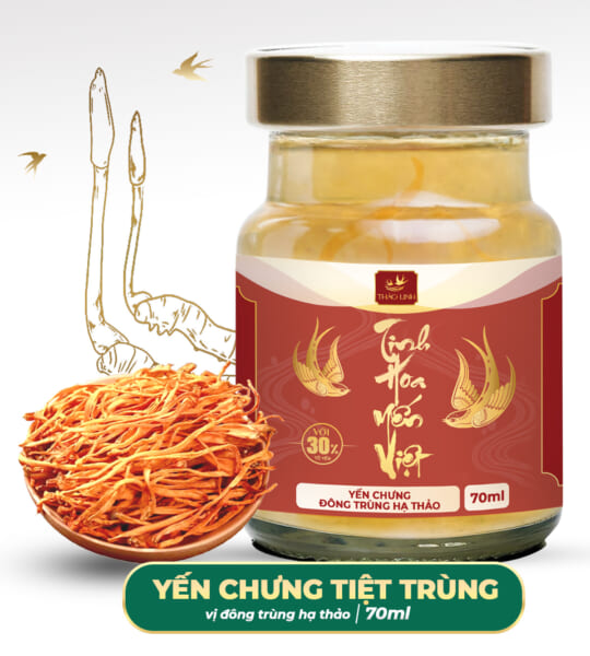 Yến Chưng Đông Trùng Hạ Thảo – 70ml