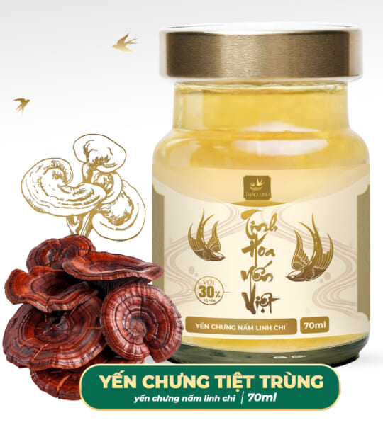 Yến Chưng Nấm Linh Chi - 70ml